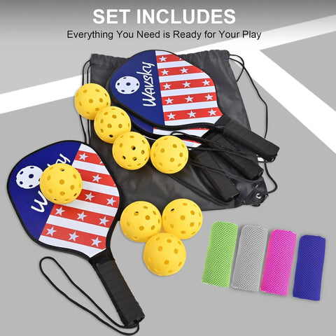 Wavsky Pickleball Paddle (x2)