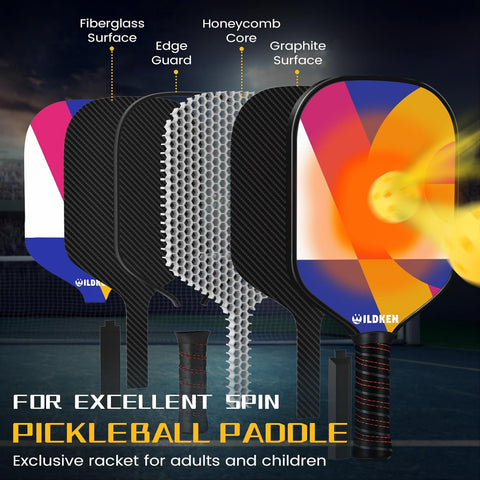 WILDKEN Pickleball Paddle (x2)