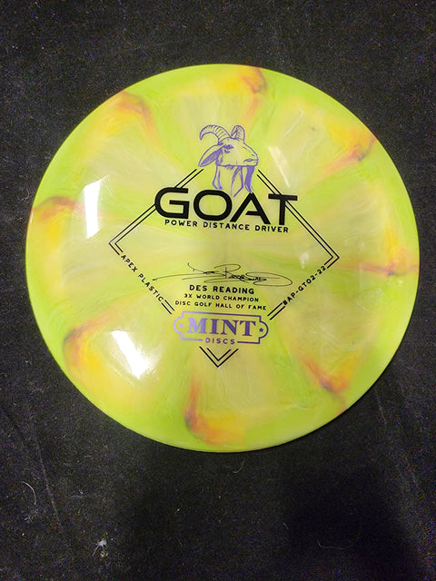 Goat - Des Reading Signature (Apex Swirly)