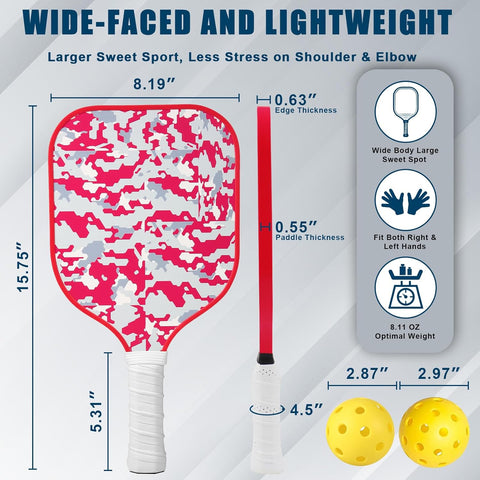 INSUM Pickleball Paddle (x1)