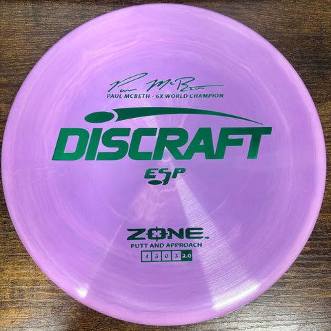 Zone - 6X Paul McBeth Signature Series (ESP)