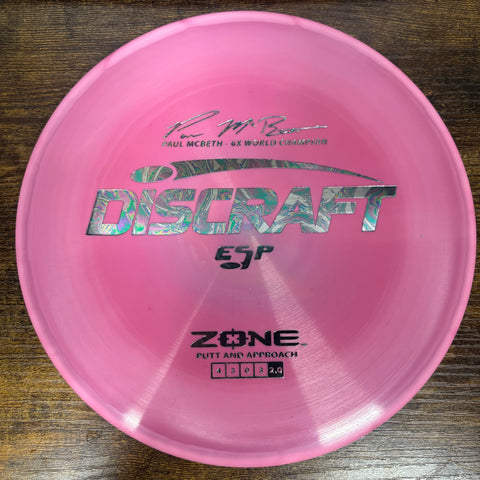 Zone - 6X Paul McBeth Signature Series (ESP)