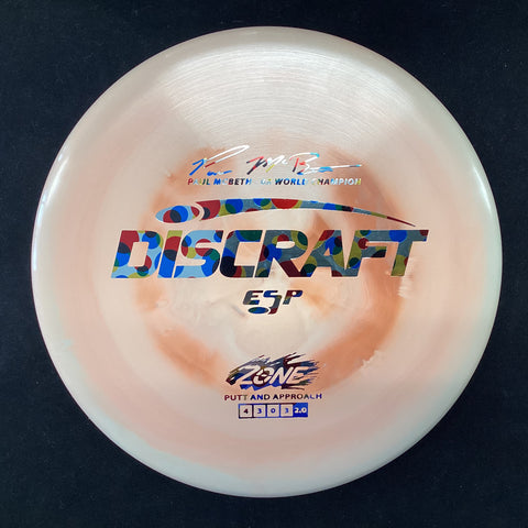 Zone - 6X Paul McBeth Signature Series (ESP)